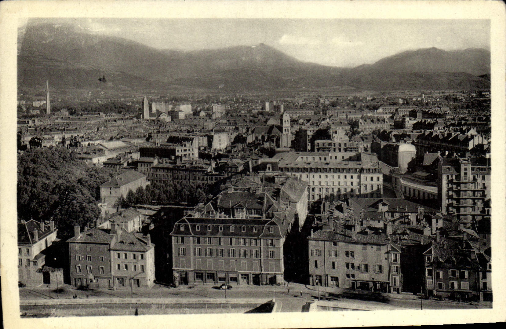 CPA Grenoble Vue Generale