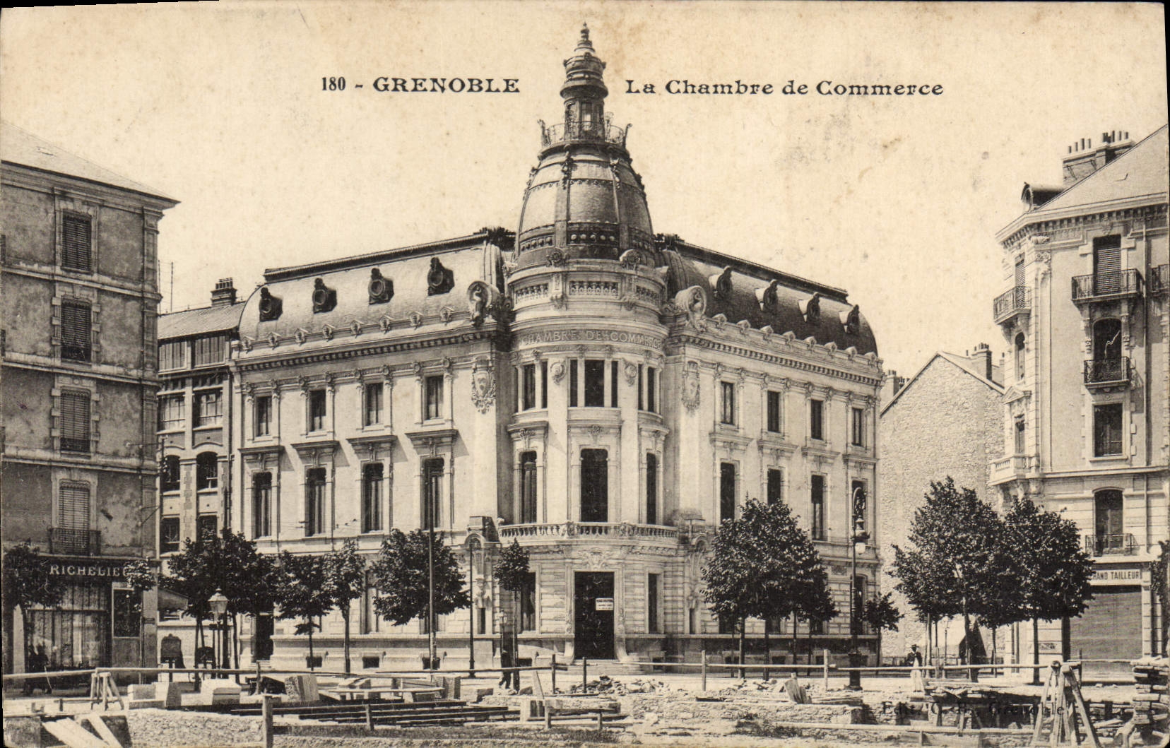 CPA Grenoble La Chambre De Commerce