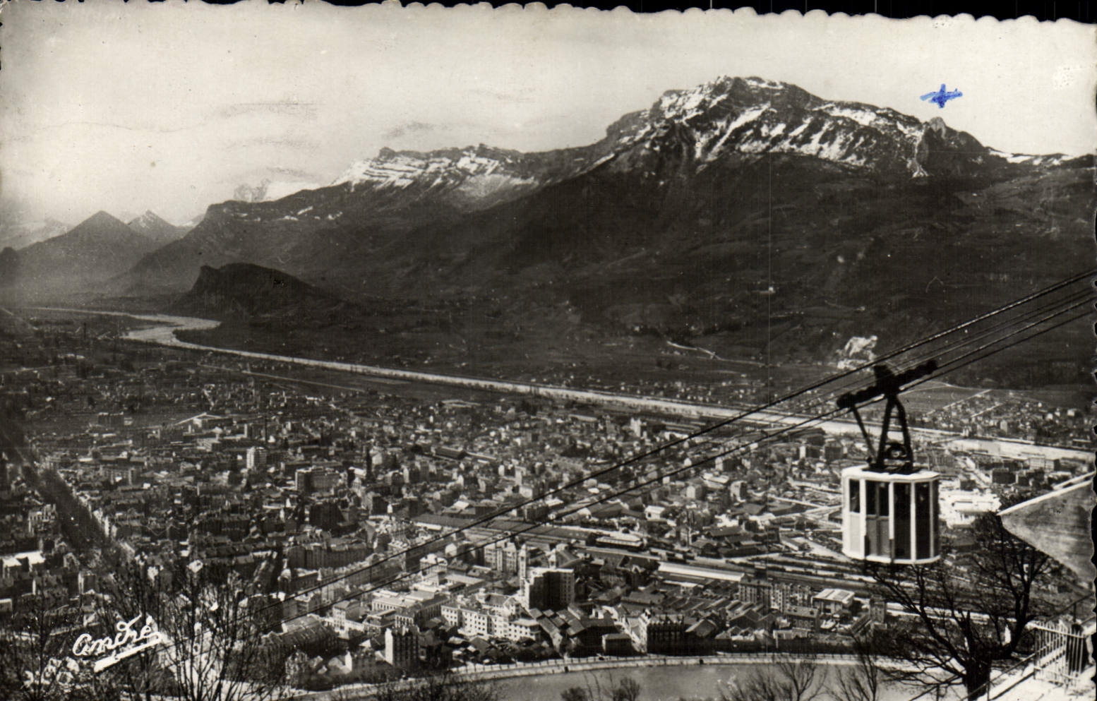 CPA Grenoble Teleferique De La Bastille
