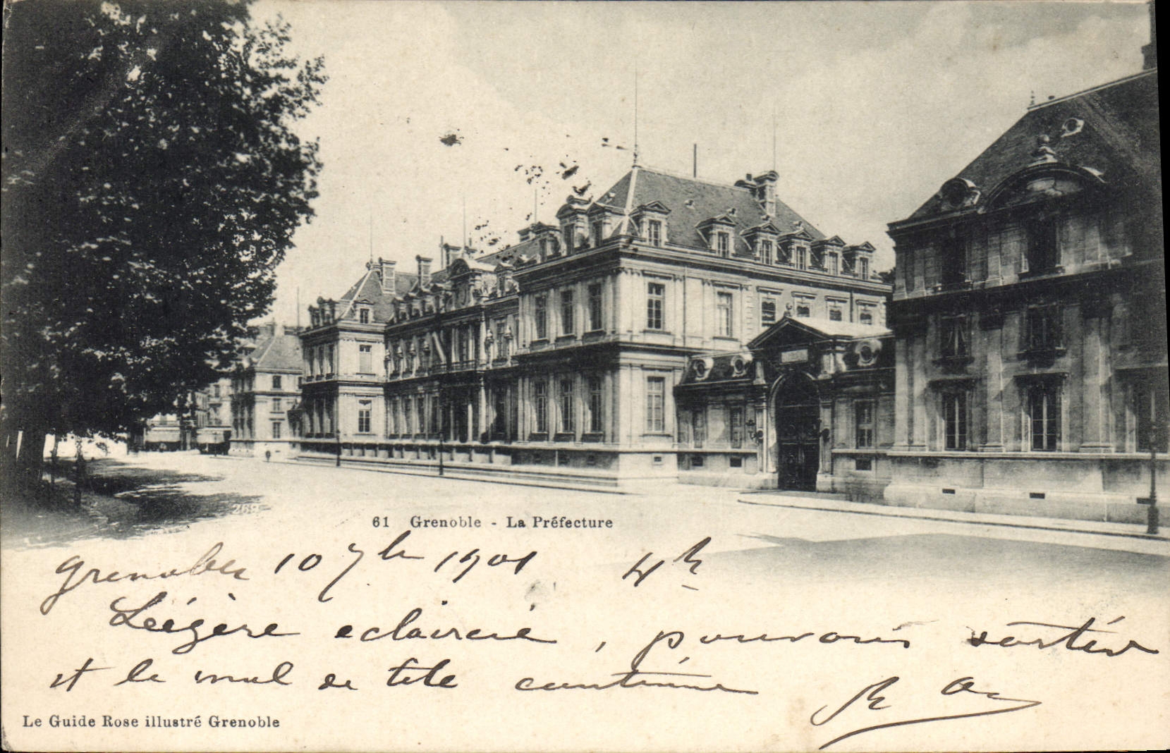 CPA Grenoble La Prefecture