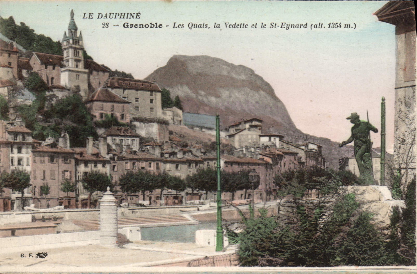 CPA Grenoble Les Quais La Vedette Et Le St Eynard