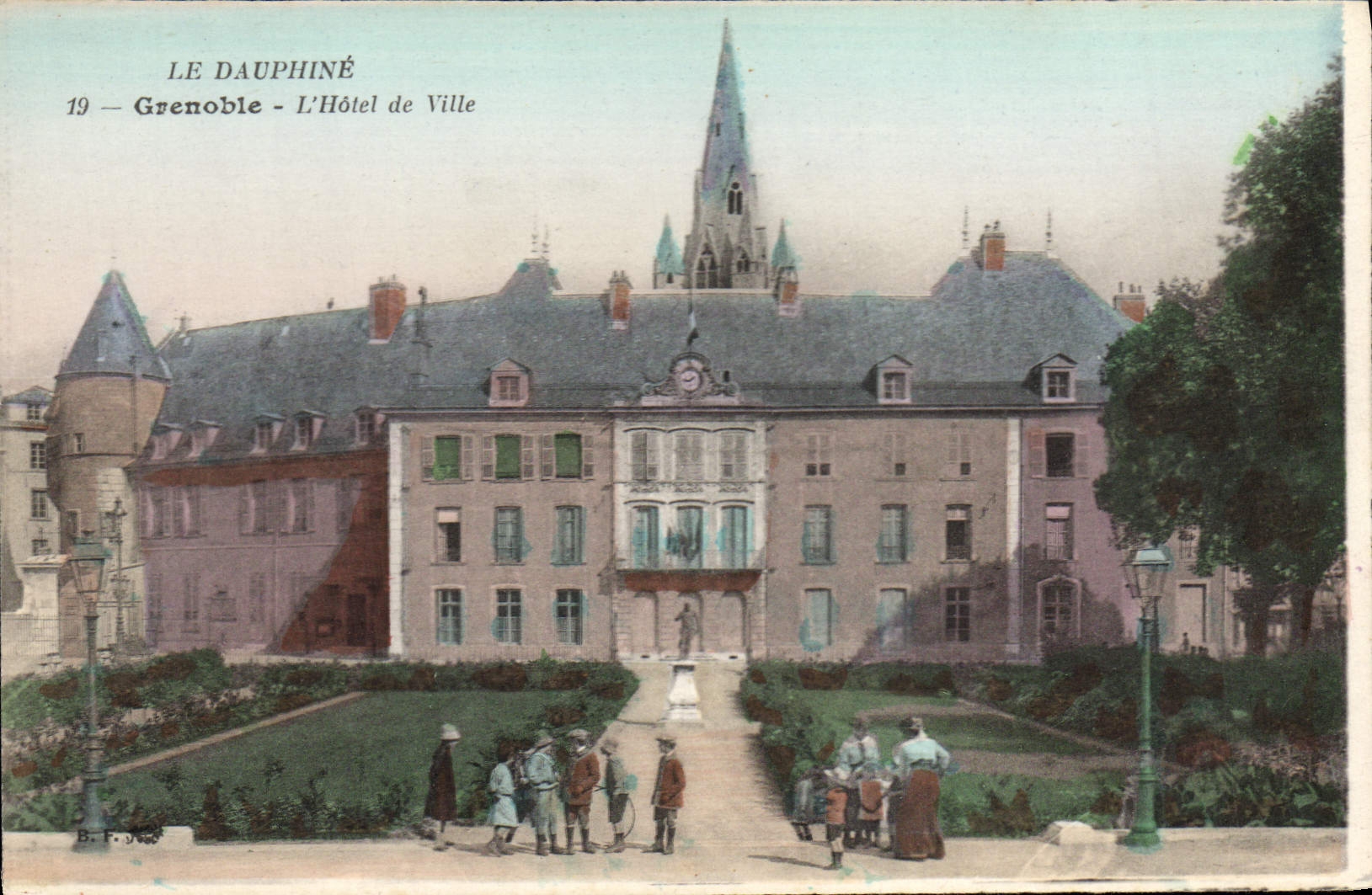 CPA Grenoble L'Hotel De Ville