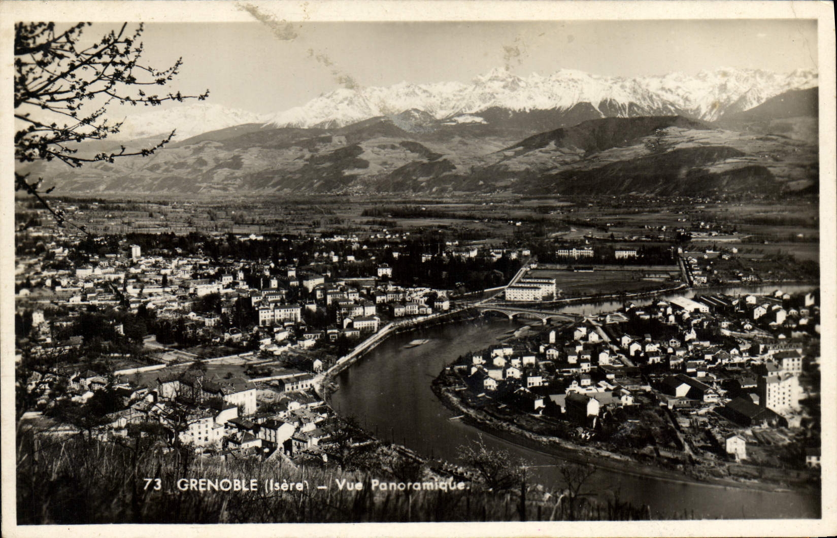 CPA Grenoble Vue Panoramique