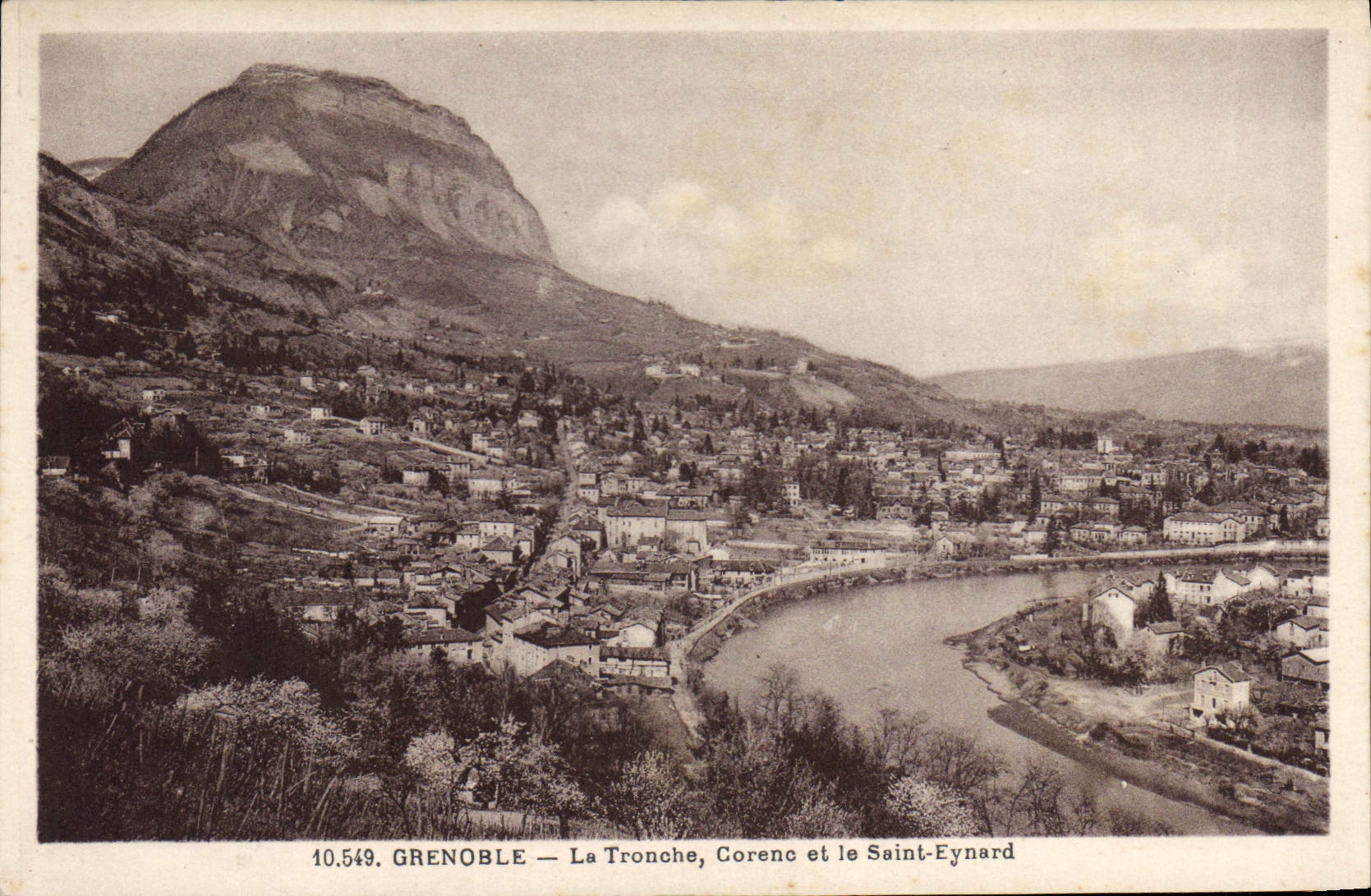 CPA Grenoble La Tronche Corenc Et Le Saint Eynard