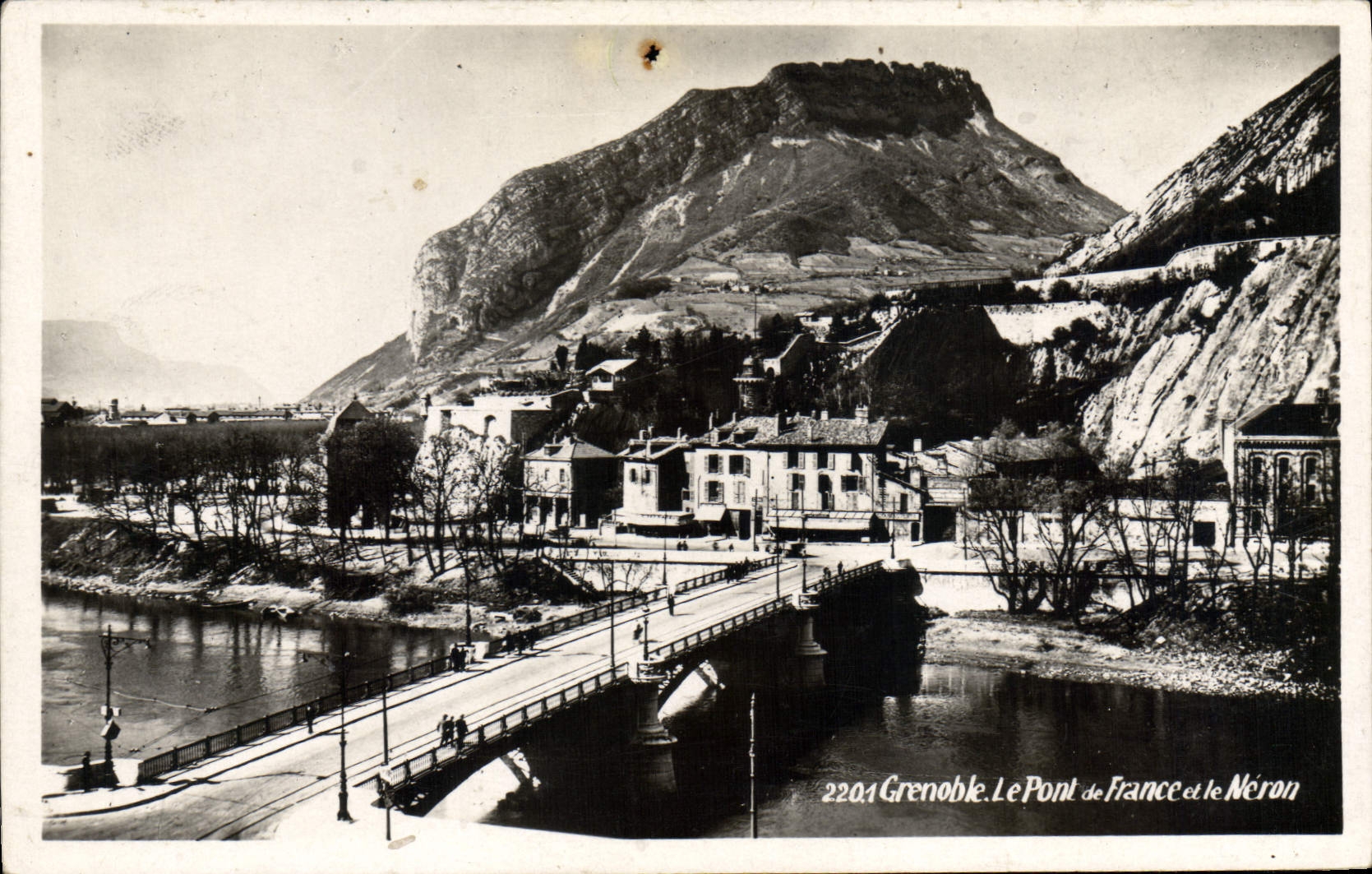 CPA Grenoble Le Pont De France et Le Neron