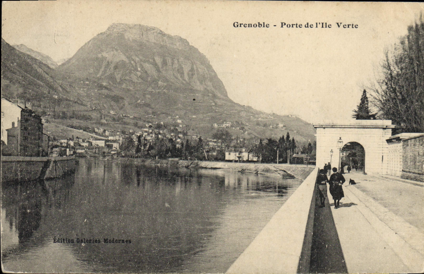 CPA Grenoble Porte De I'Ile Verte