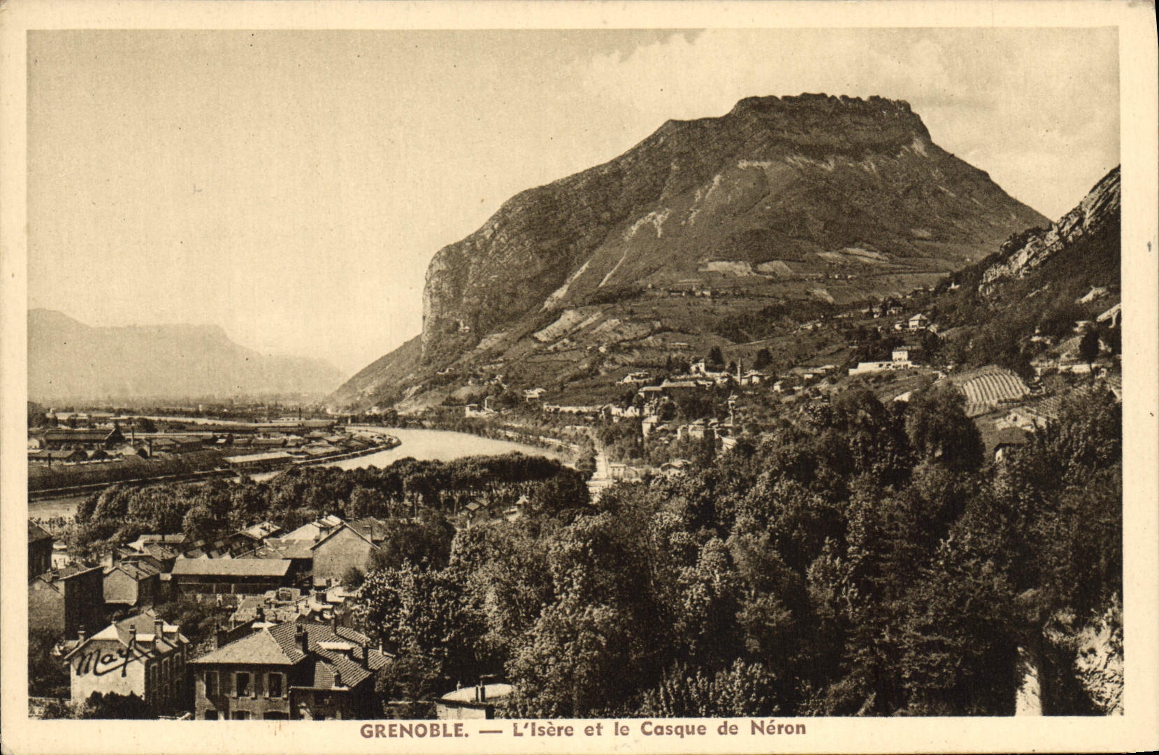 CPA Grenoble L'Isere et Le Casque Neron
