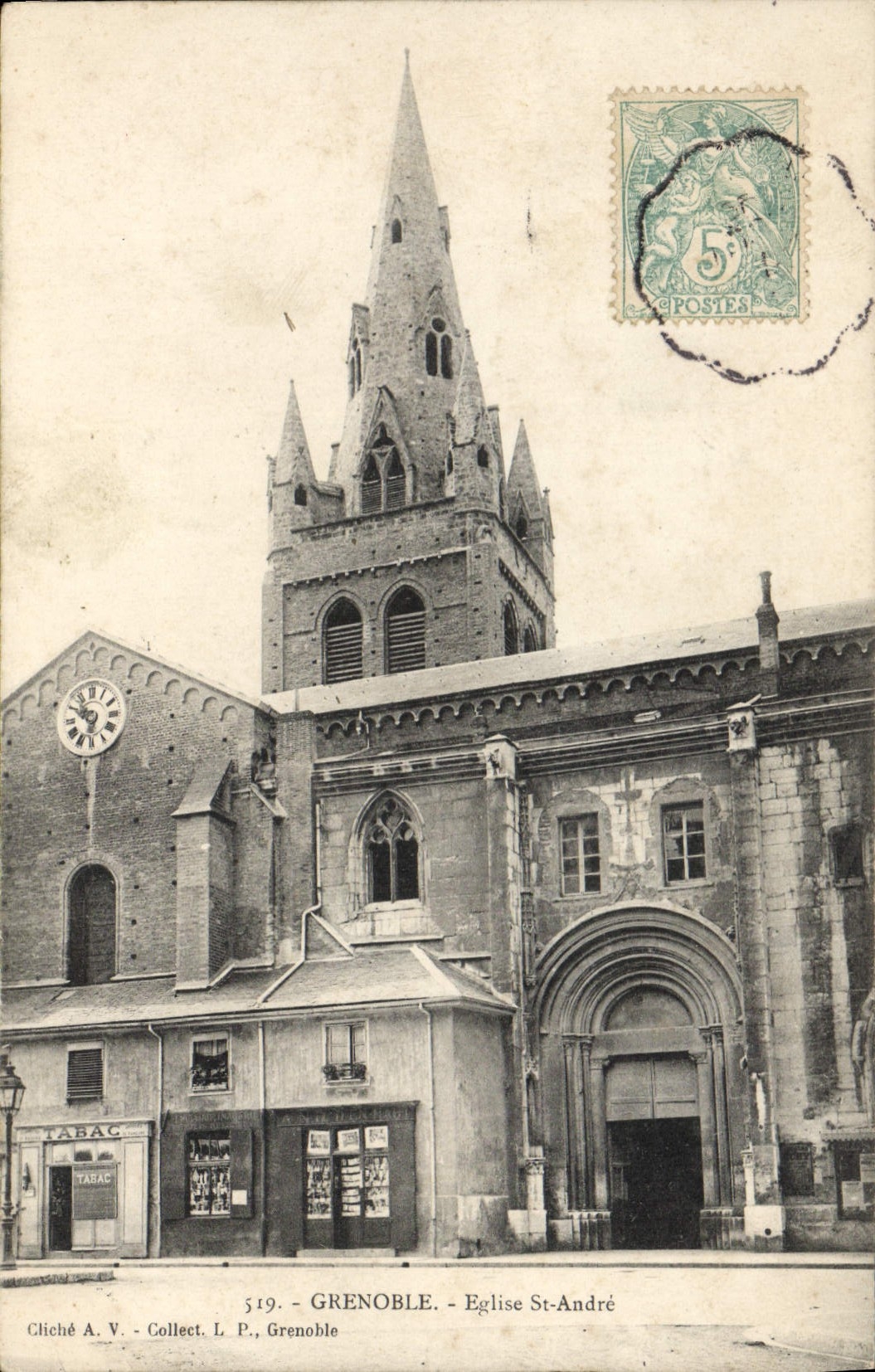 CPA Grenoble Eglise St Andre