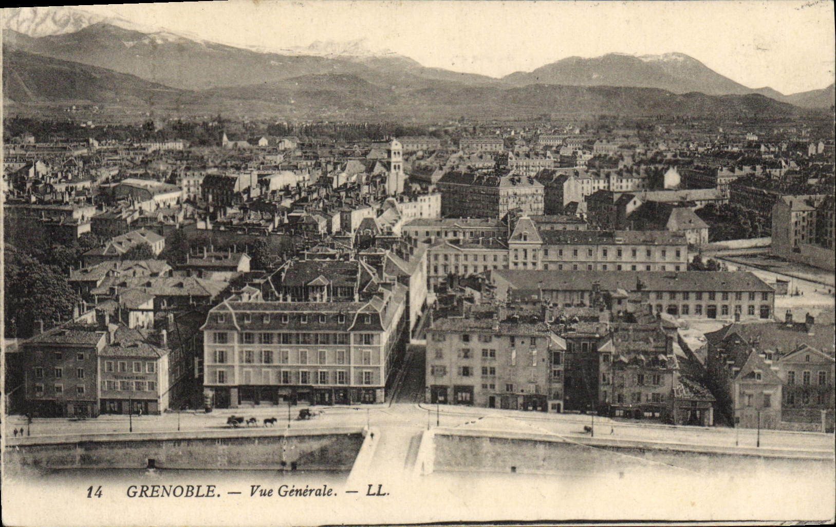 CPA Grenoble Vue Generale