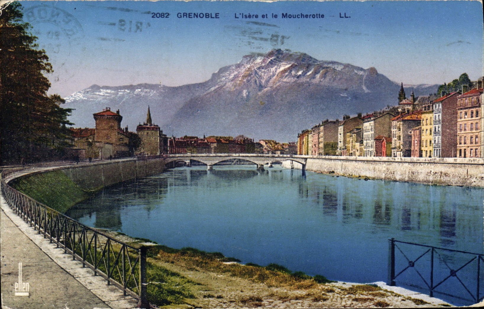 CPA Grenoble L'Isere Et Le Moucherotte