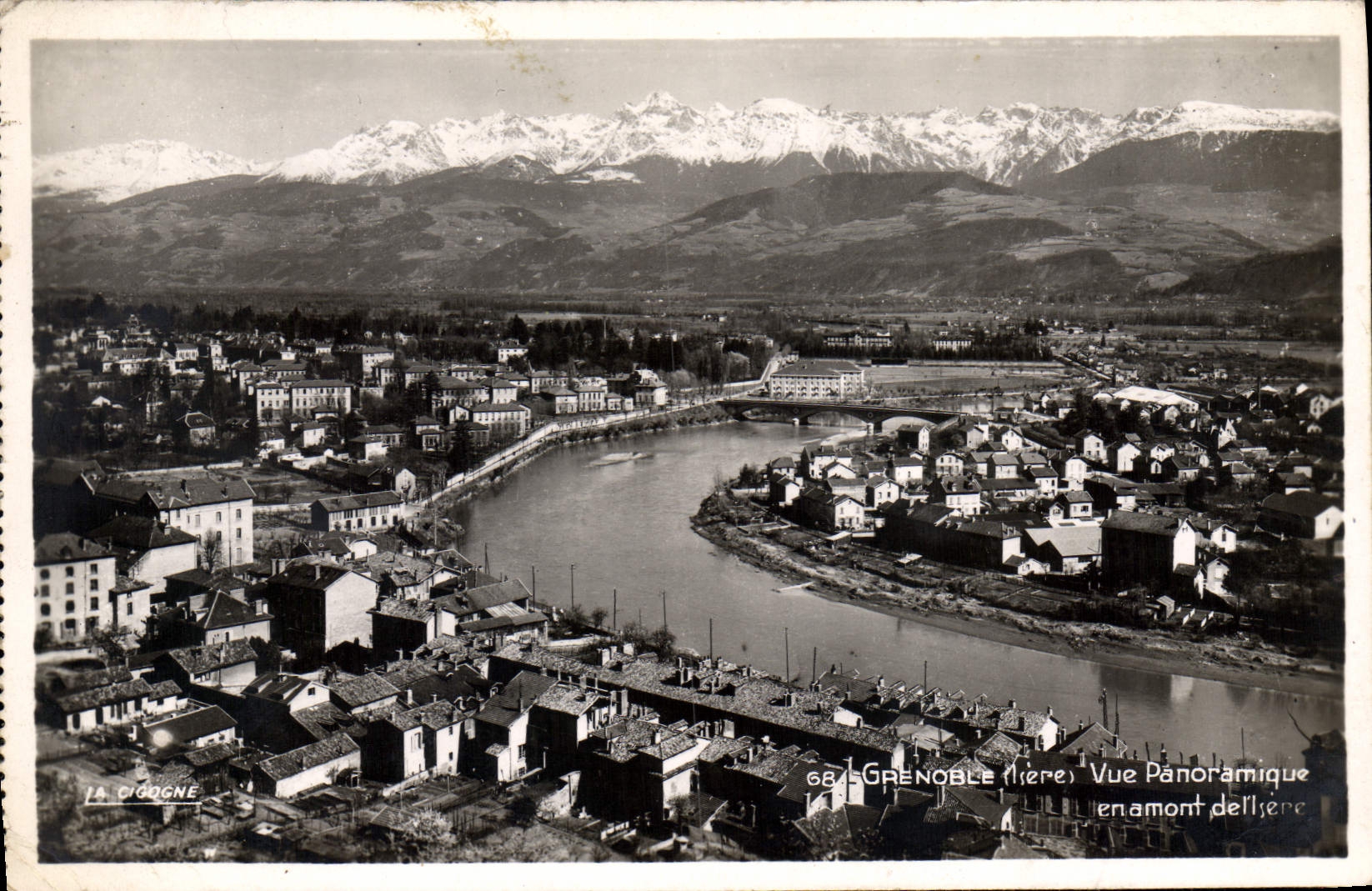 CPA Grenoble Vue Panoramique