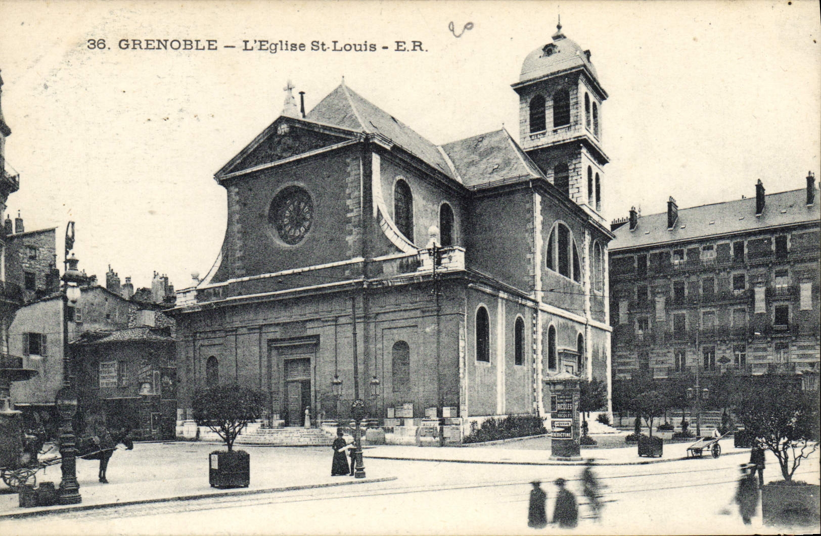 CPA Grenoble L'Eglise St Louis