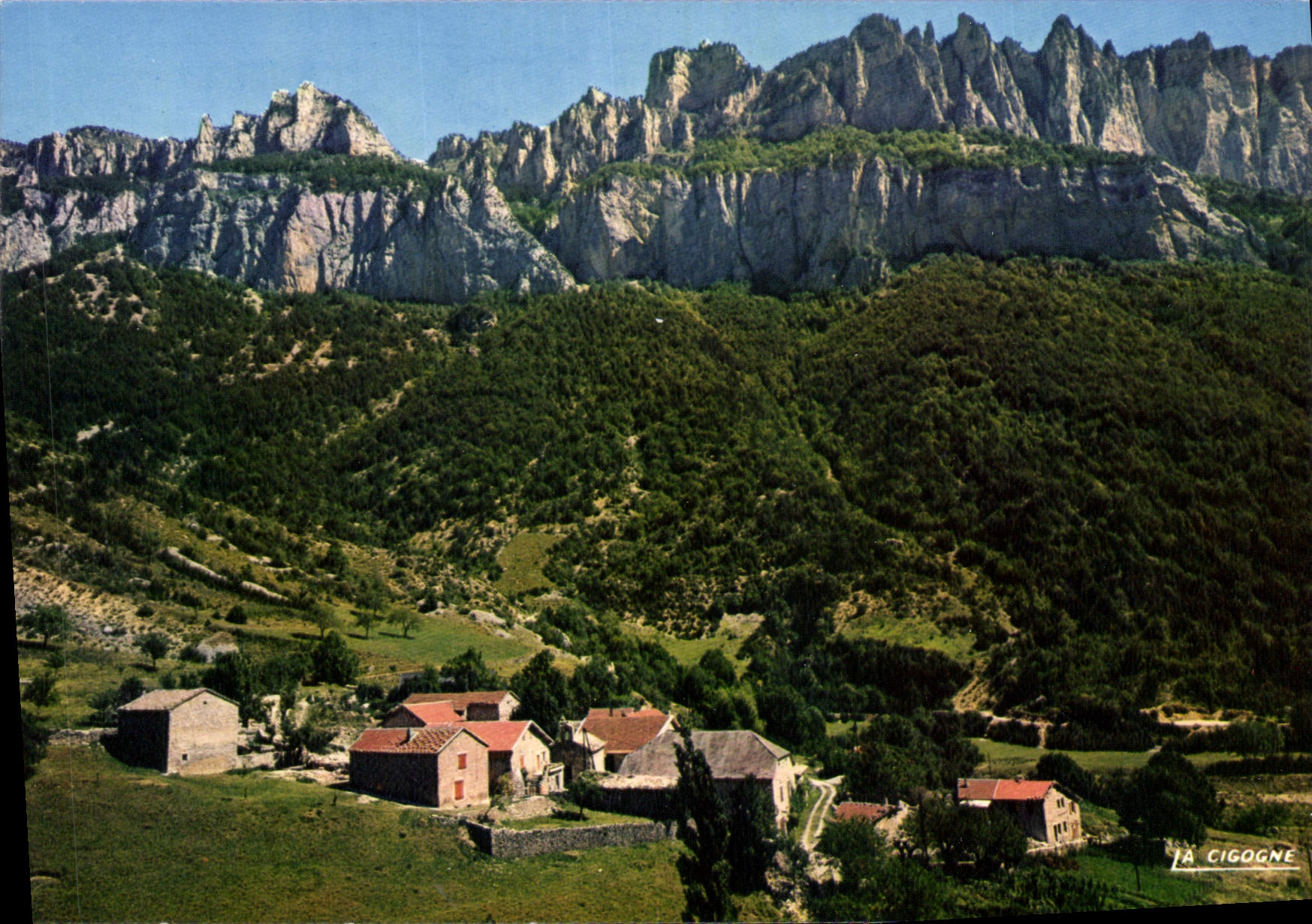 CPSM Die Archianne Et Son Cirque De Montagnes