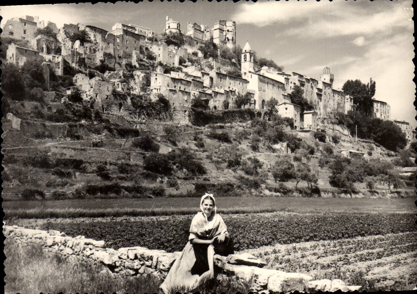 CPSM Montbrun Les Bains vue générale