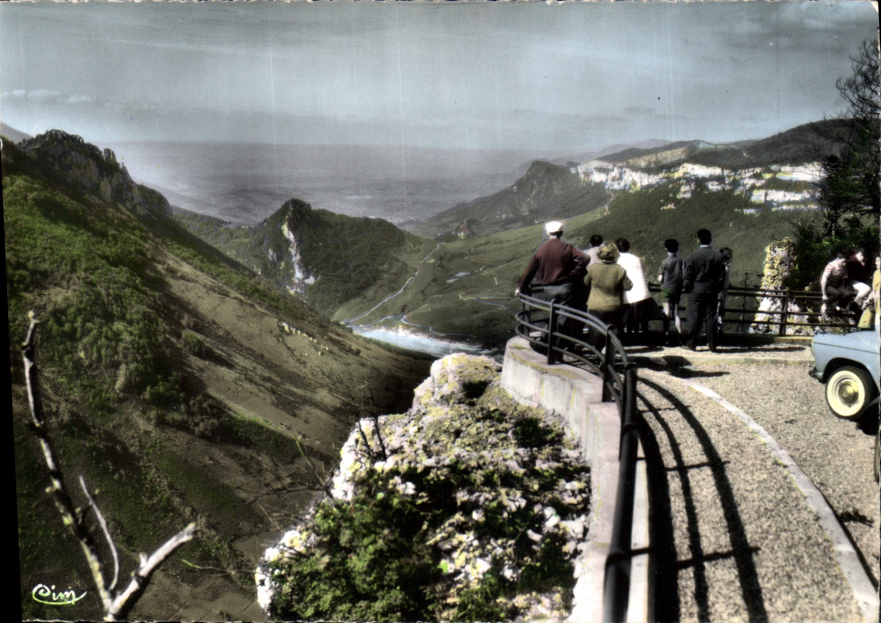CPSM St Jean En Royans Et Leoncel Le Belvedere Du Col De La Bataille