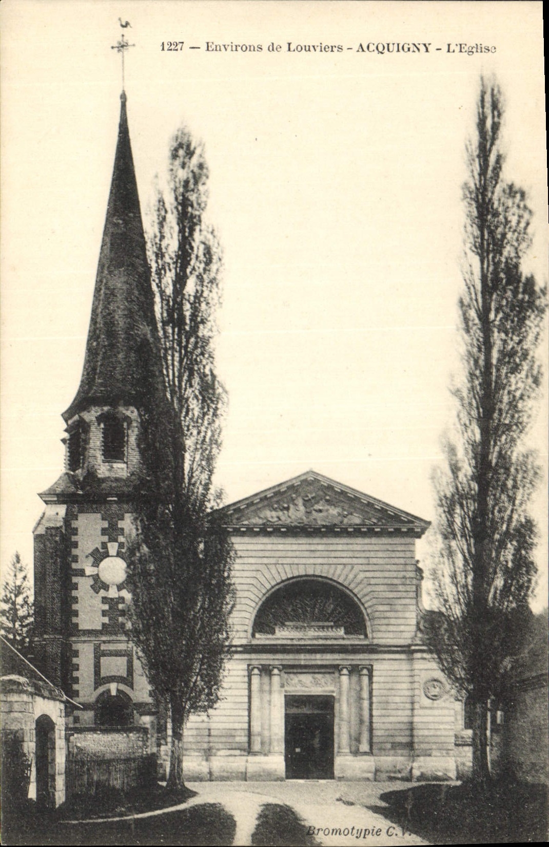 CPA Louviers Acquigny L'Eglise