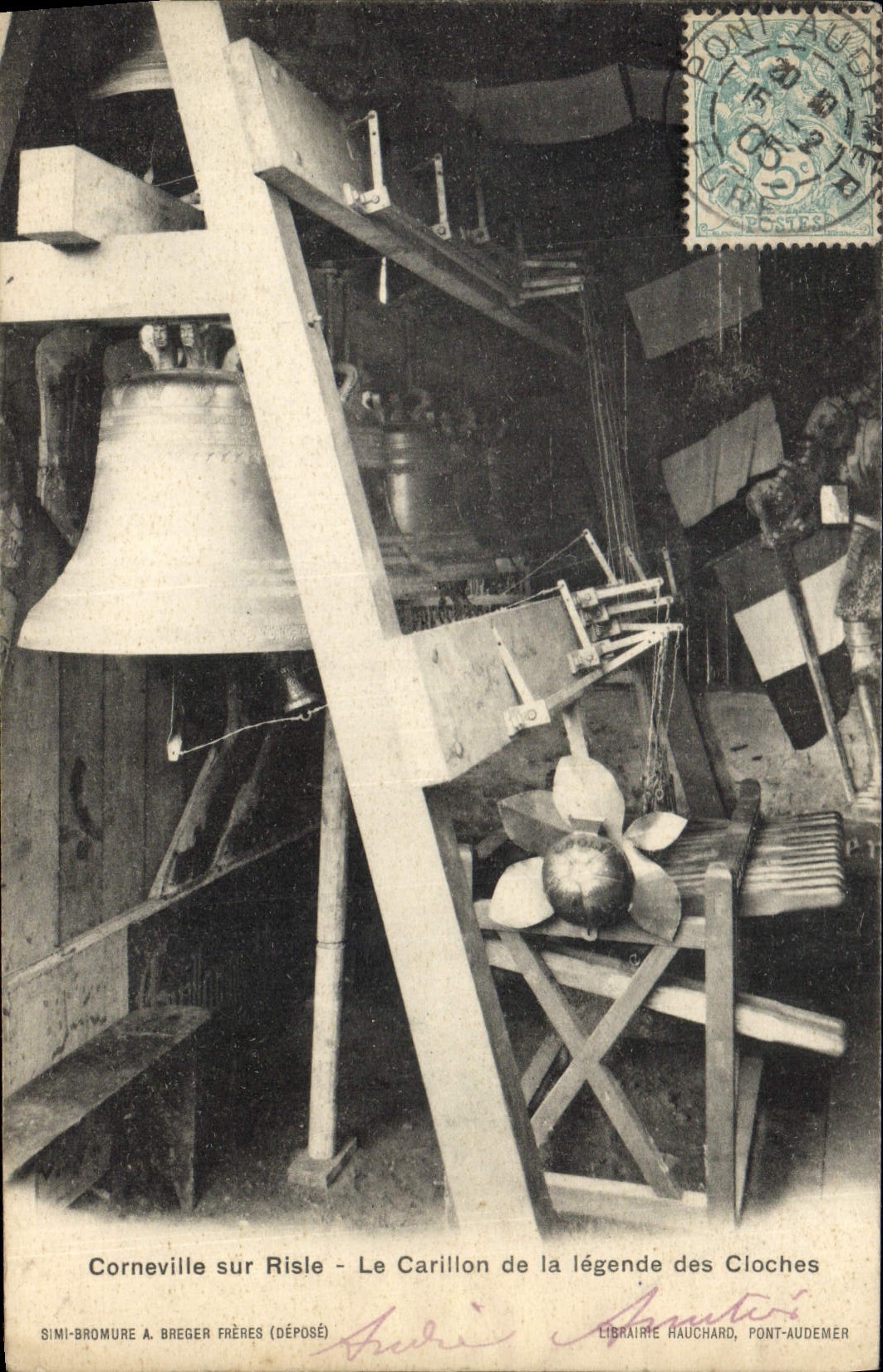 CPA Corneville Sur Risle Le Carillon De La Legende Des Cloches
