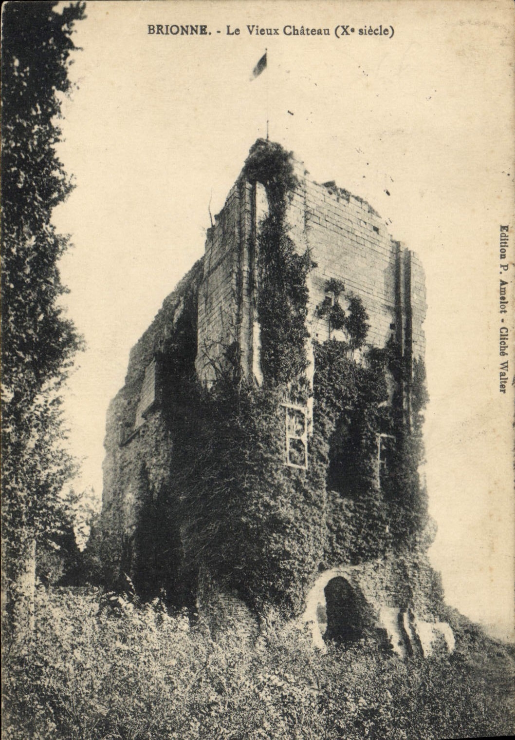 CPA Brionne Le Vieux Chateau