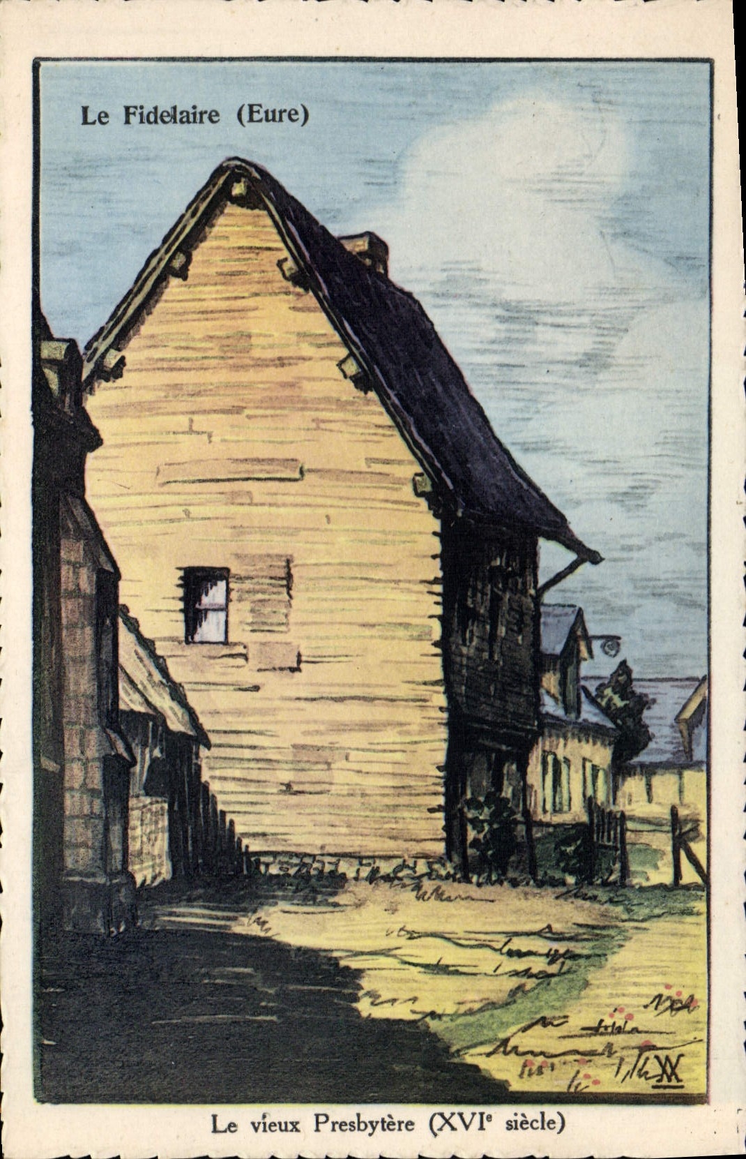 CPA Le Fidelaire Le Vieux Presbytere