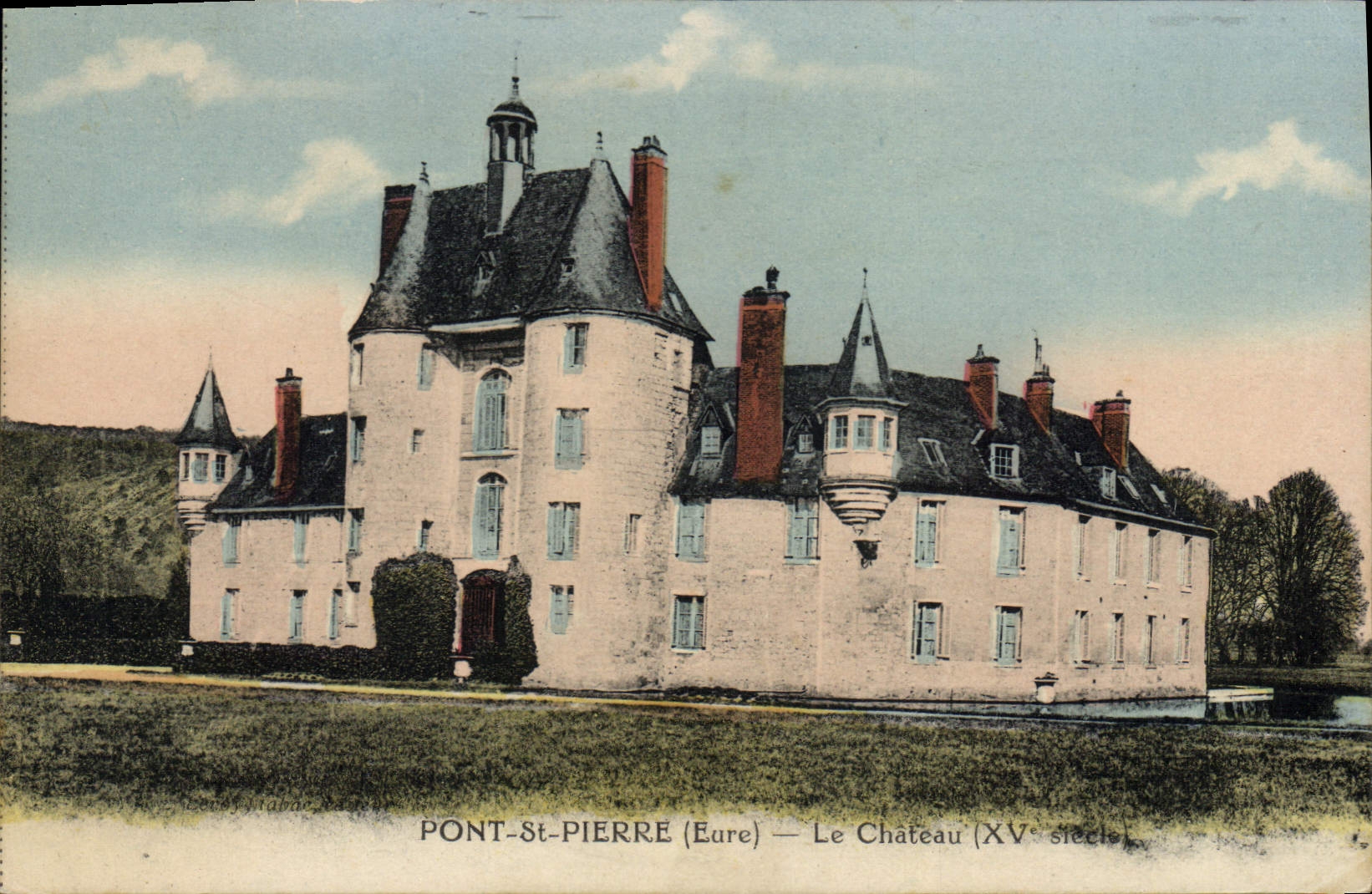 CPA Pont St Pierre Le Chateau