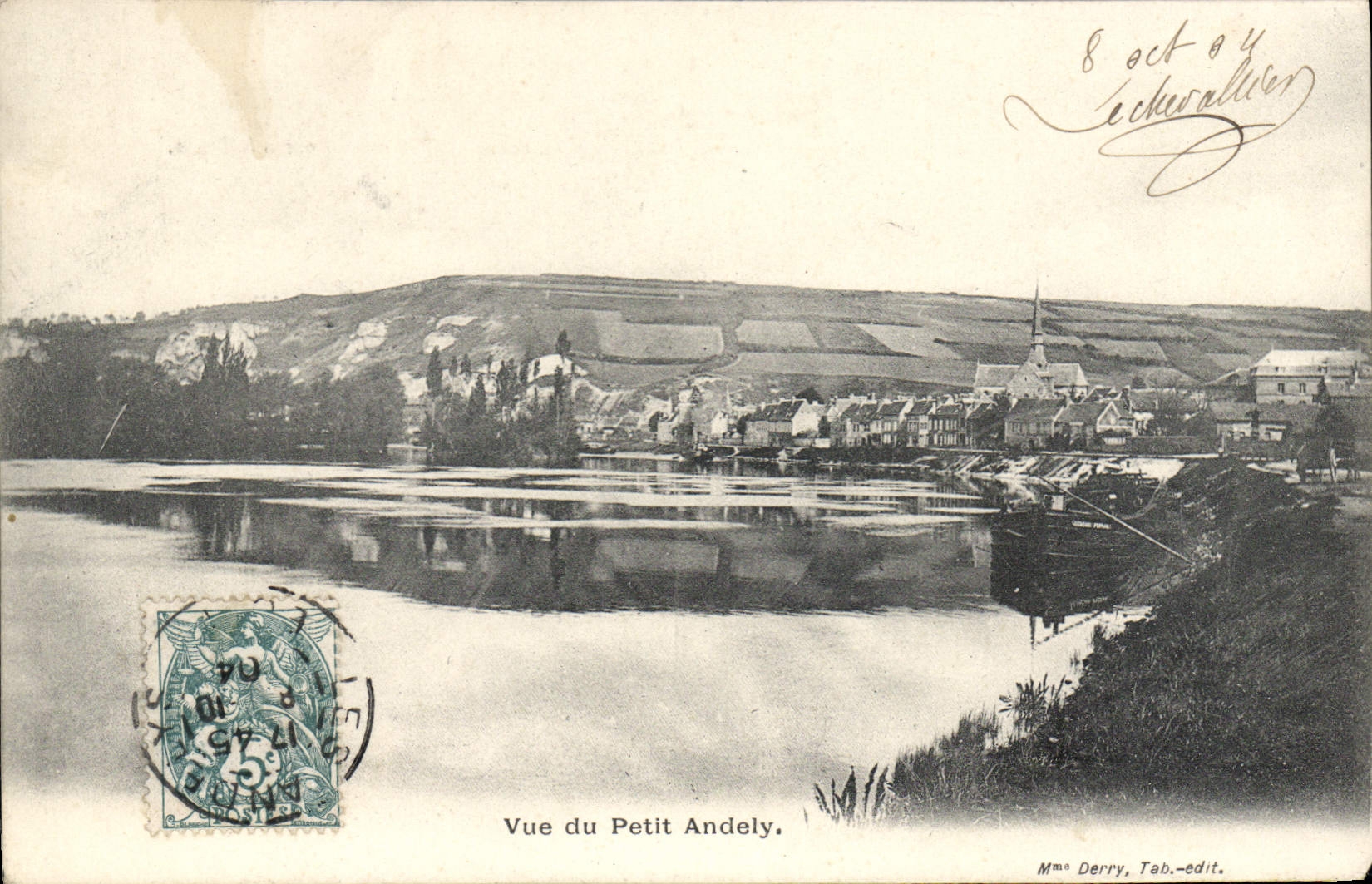 CPA Vue Du Petit Andely