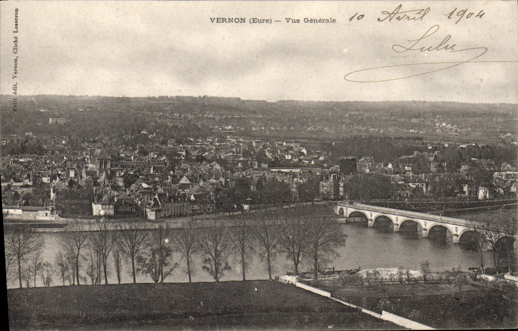CPA Vernon Vue Generale