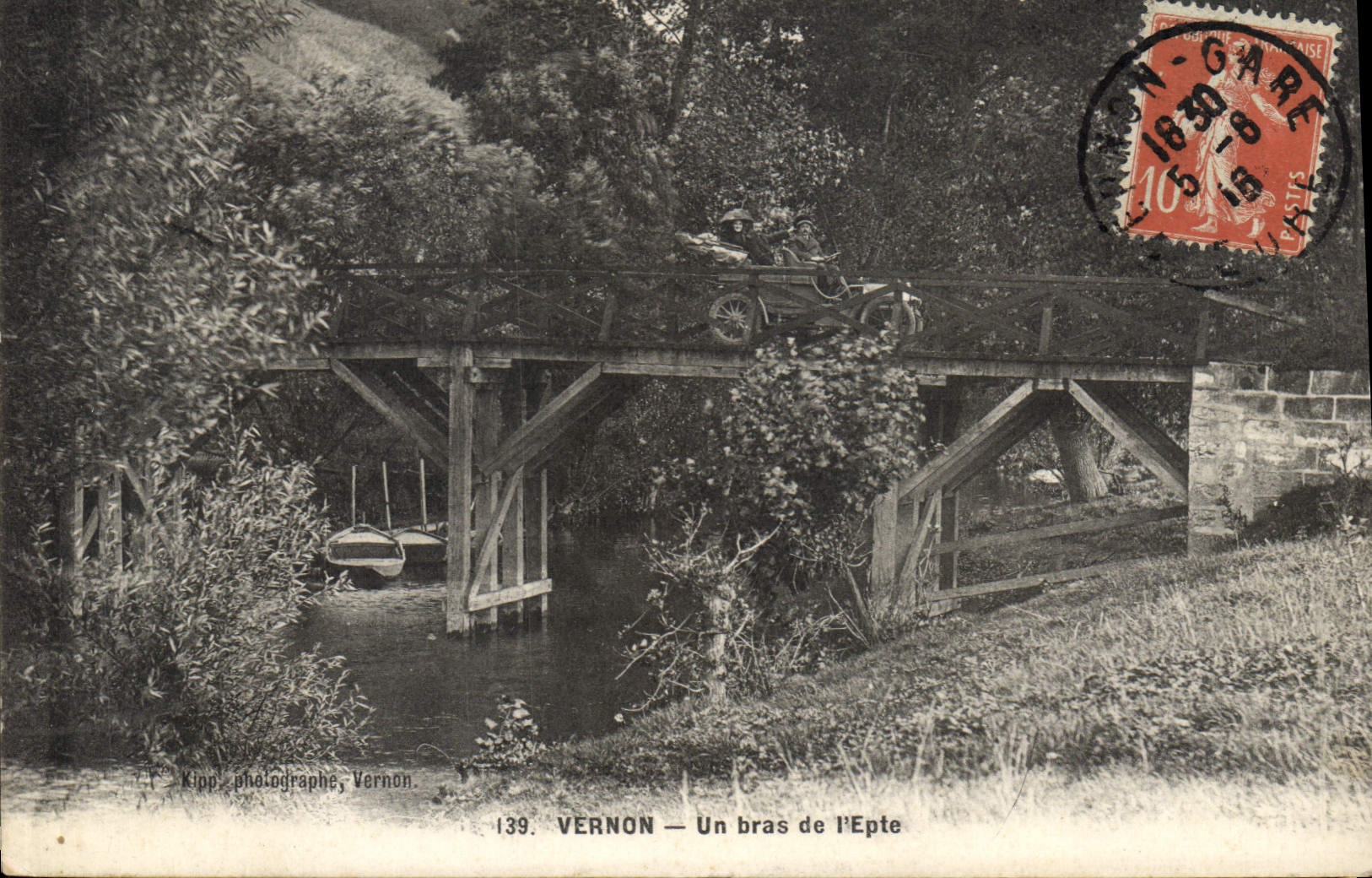 CPA Vernon Un Bras De I'Epte