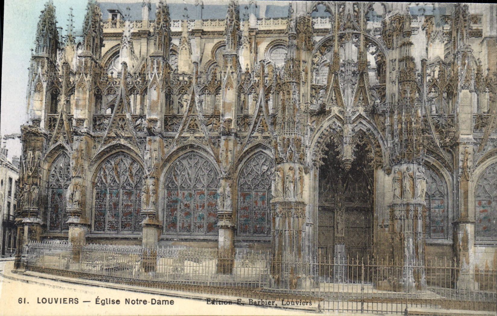 CPA Louviers Eglise Notre Dame