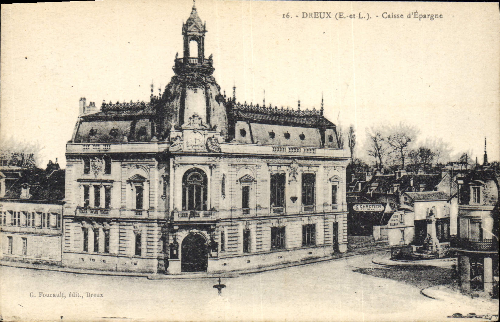 CPA Dreux Caisse D'Epargne