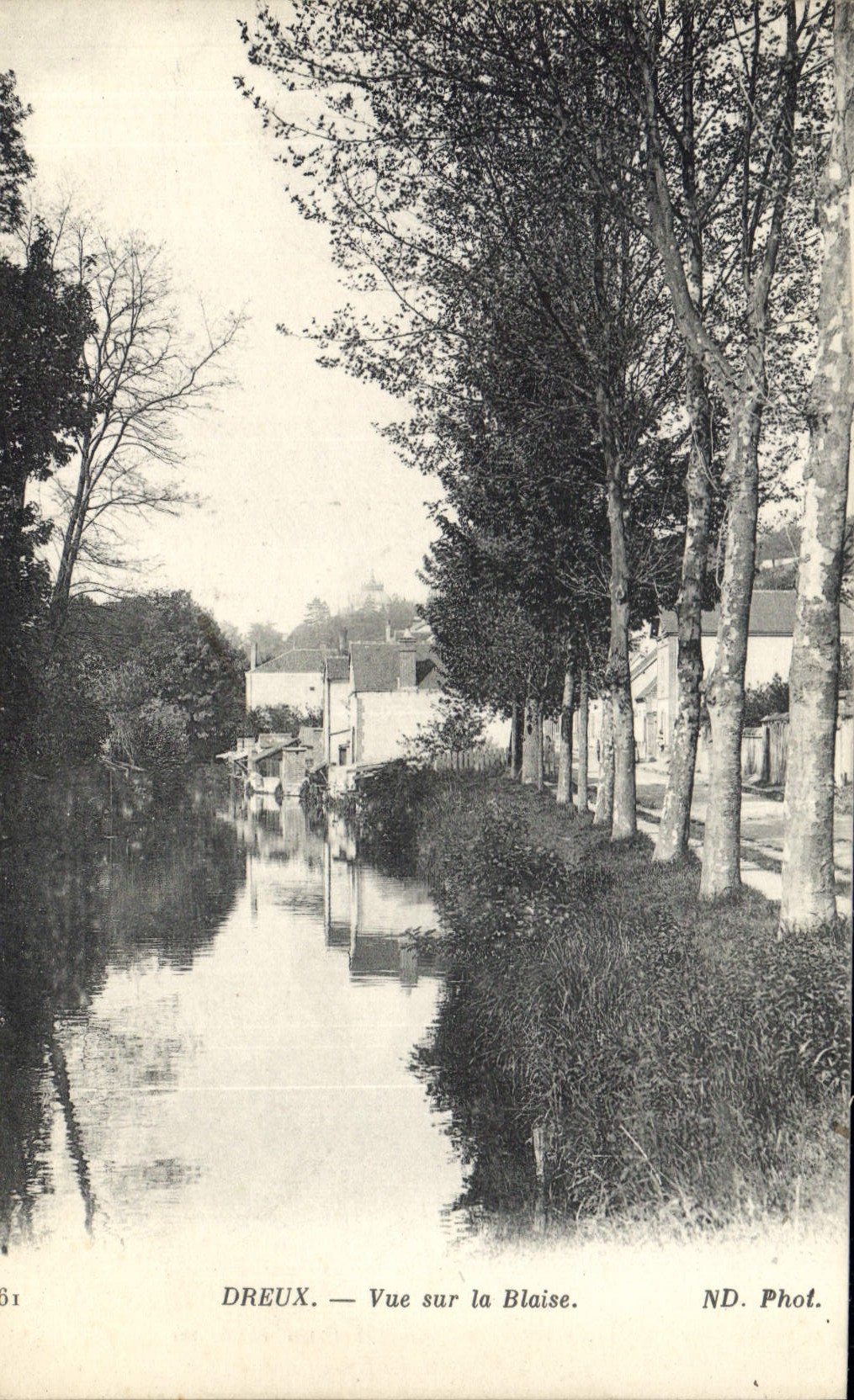 CPA Dreux Vue Sur La Blaise