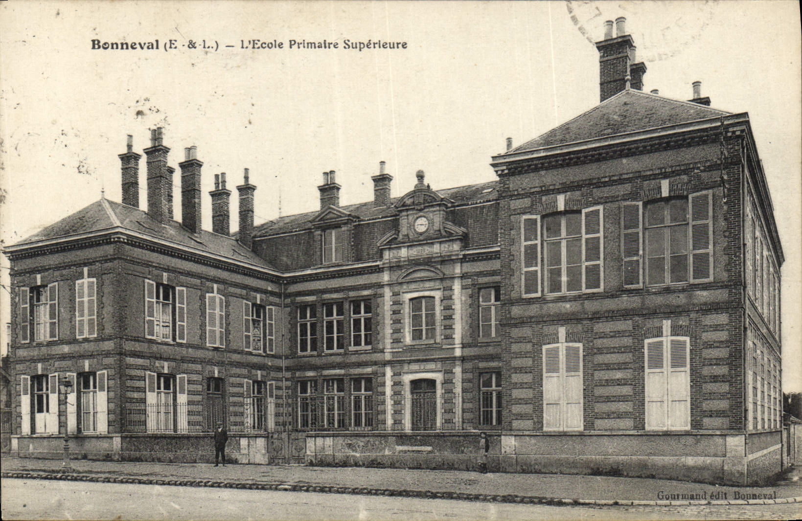 CPA Bonneval L'Ecole Primalre Superieure