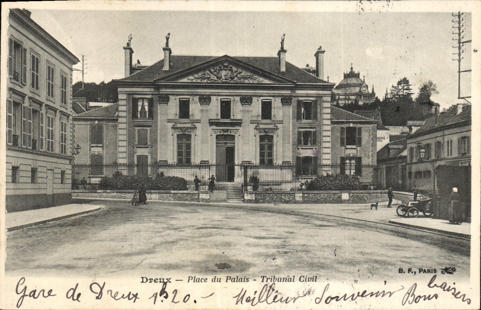 CPA Dreux Place Du Palais Tribunal Civil