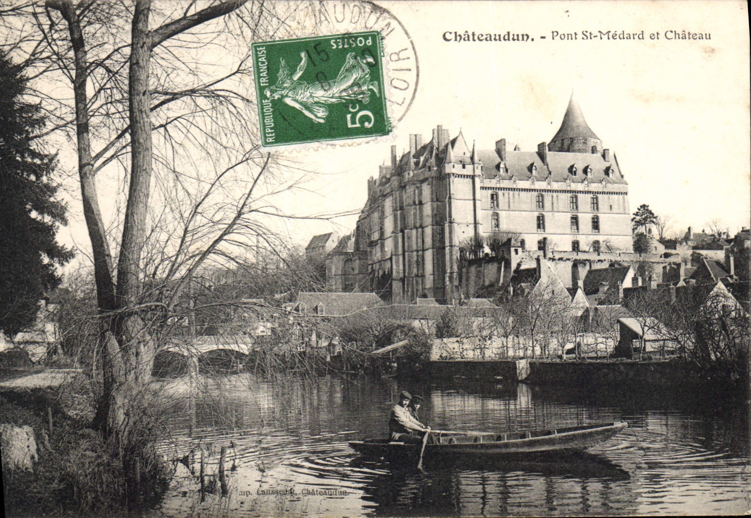 CPA Chateaudun Pont St Medard Et Chateau
