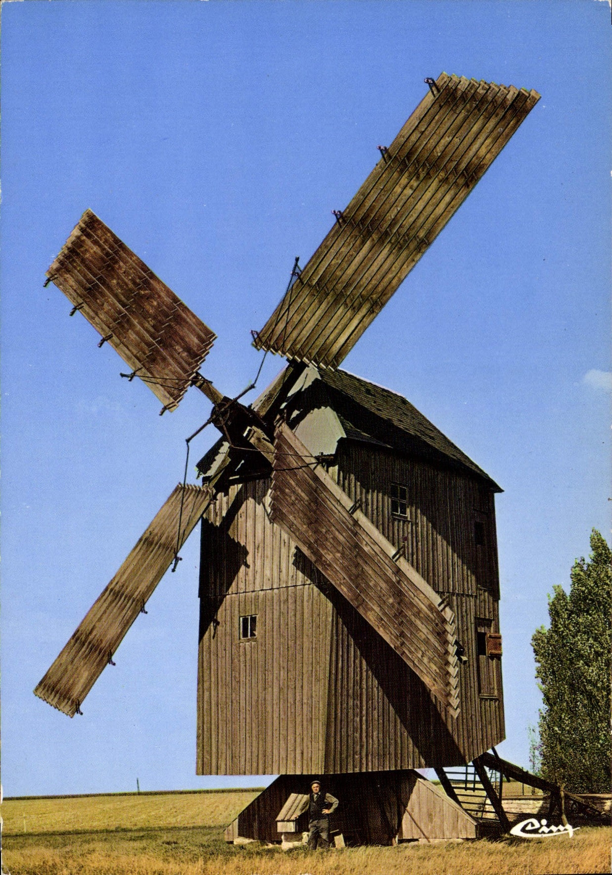 CPSM Ouarville Le Moulin