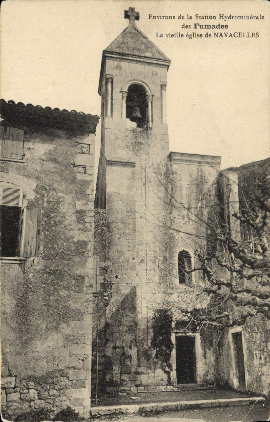 CPA Fumades La Vieille Eglise De Navacelles