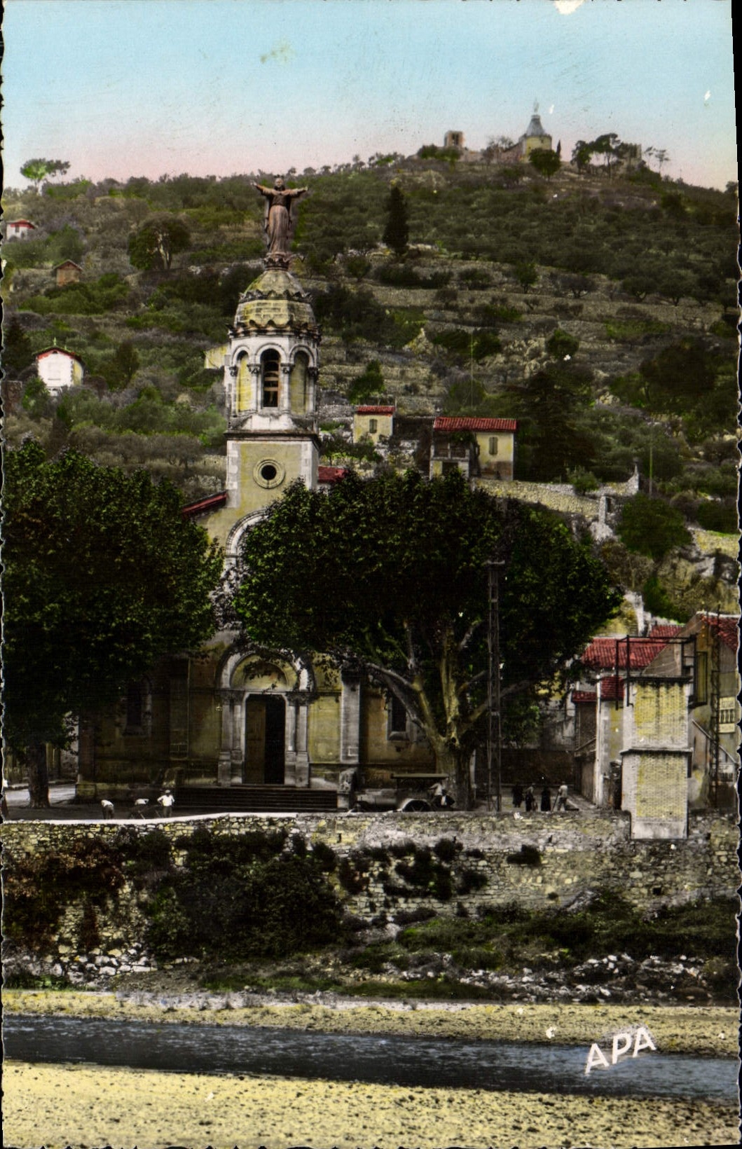 CPA Ales Eglise De Rochebelle
