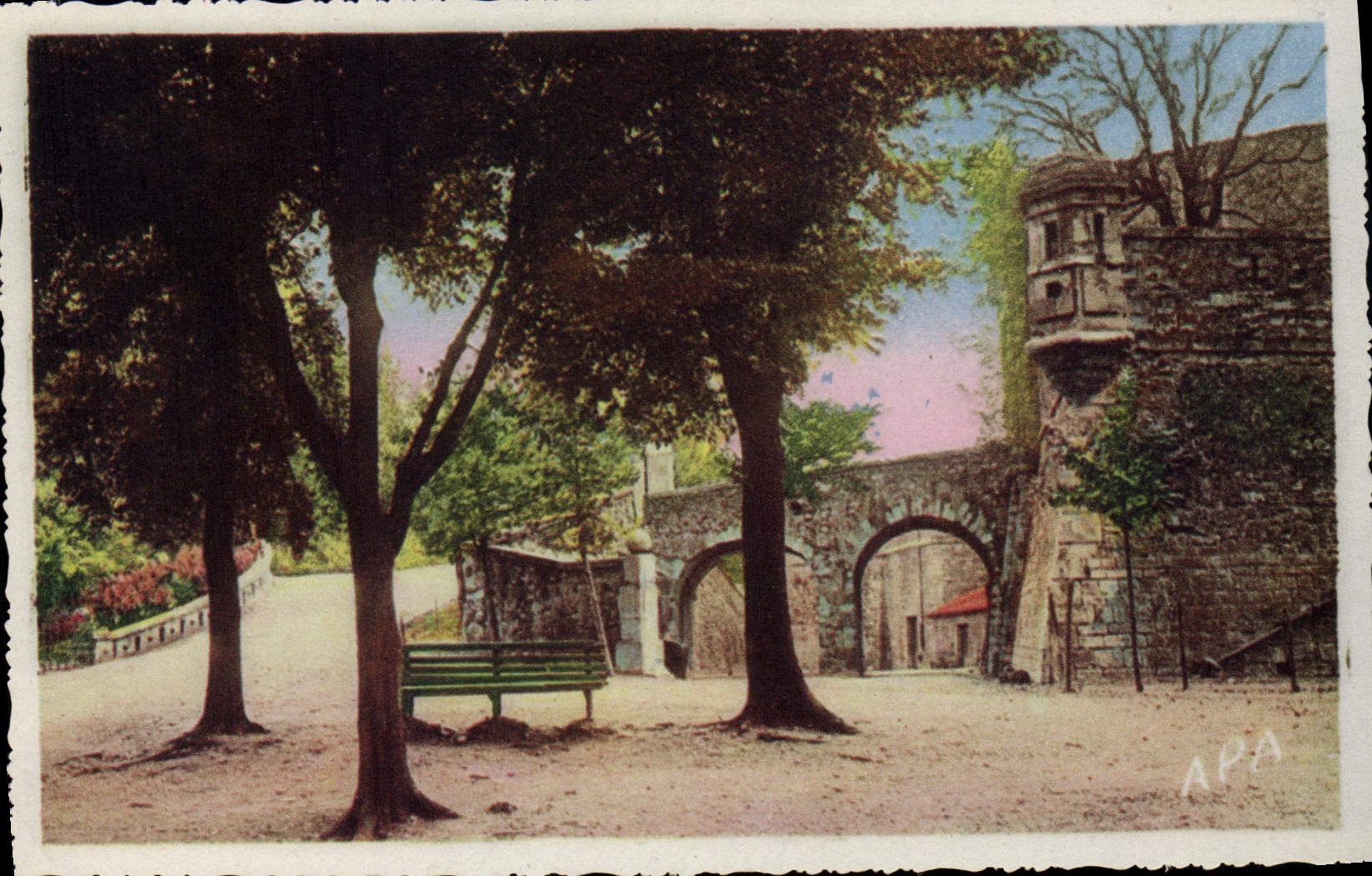 CPA Ales Carel Le Fort Vauleun