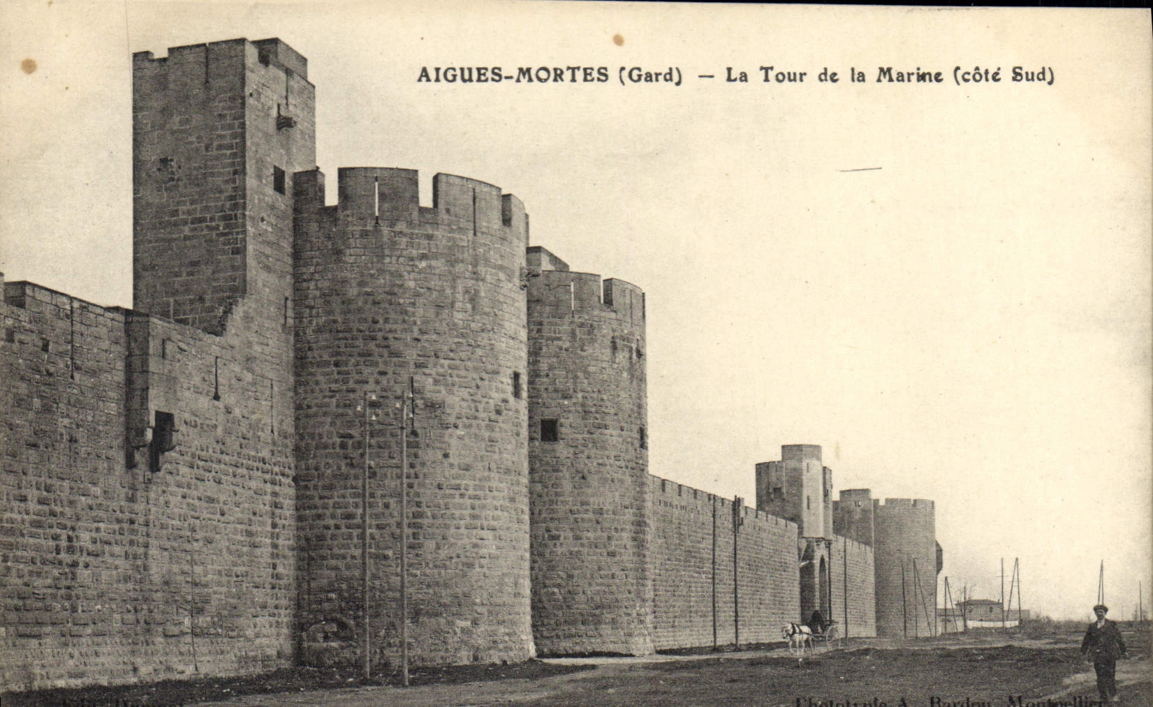 CPA Aigues Mortes La Tour De La Marine