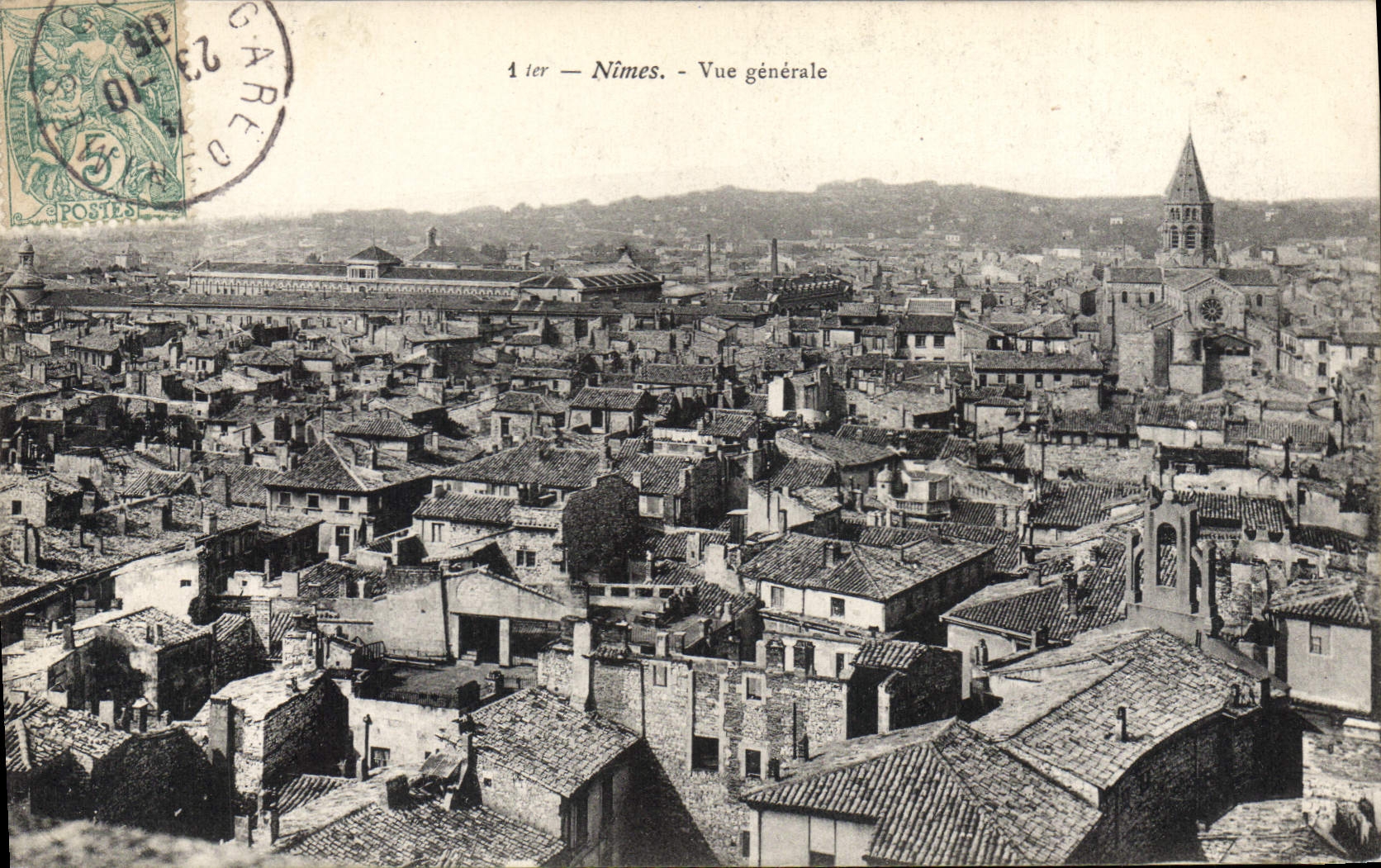 CPA Nimes Vue Generale