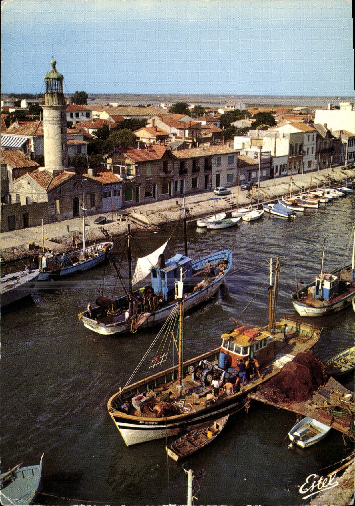 CPSM Le Grau Du Roi Vue Plongeante Sur Le Port
