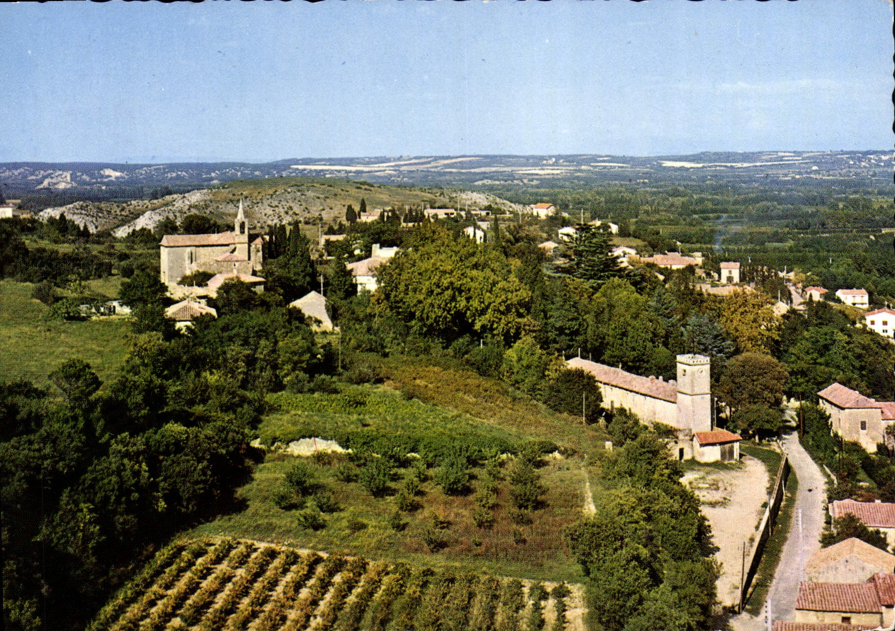 CPSM Sauveterre Quartier De I'Eglise