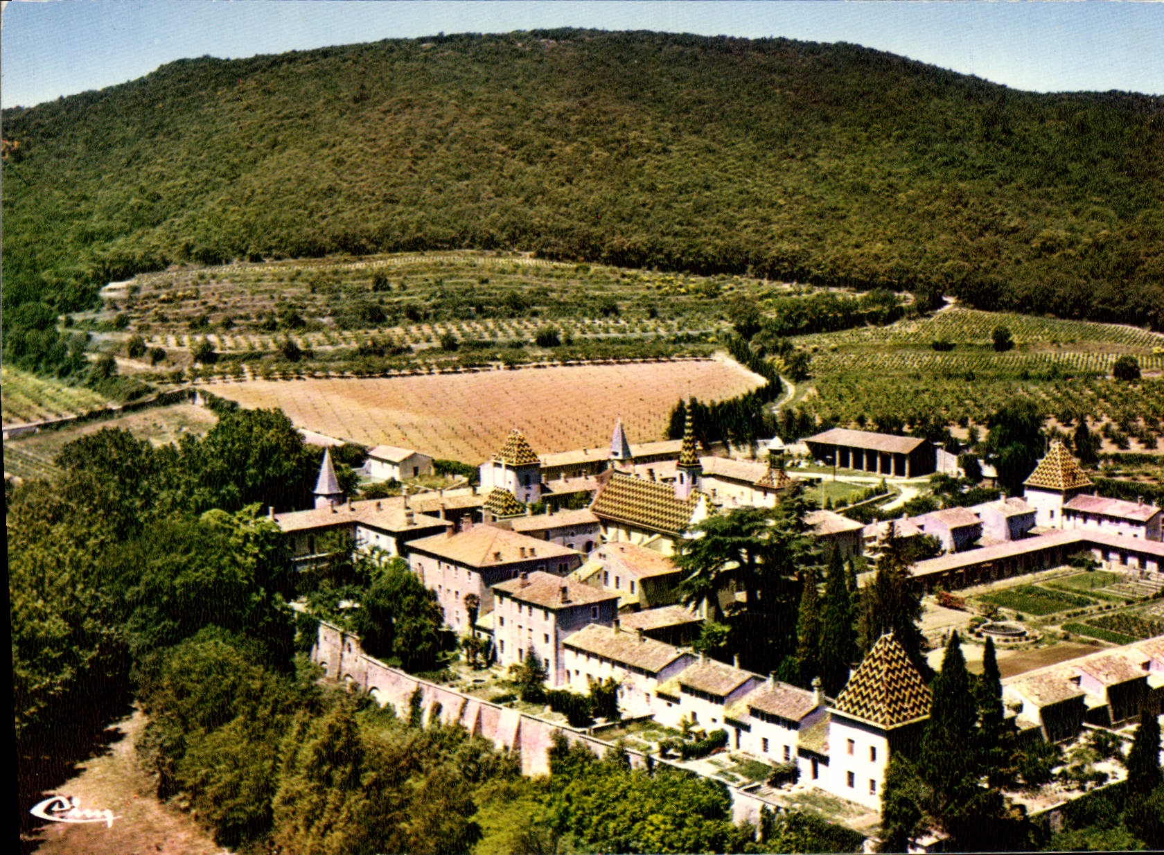 CPSM Chartreuse De Valbonne Vue Generale Aerienne