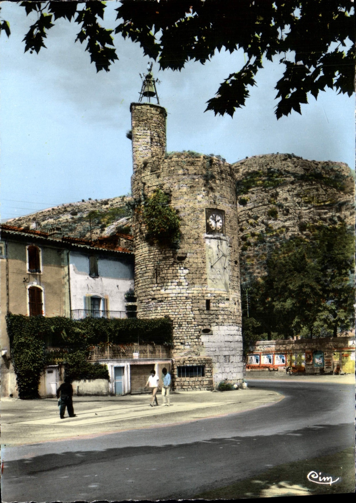 CPSM Anduze La Tour De I'Horloge