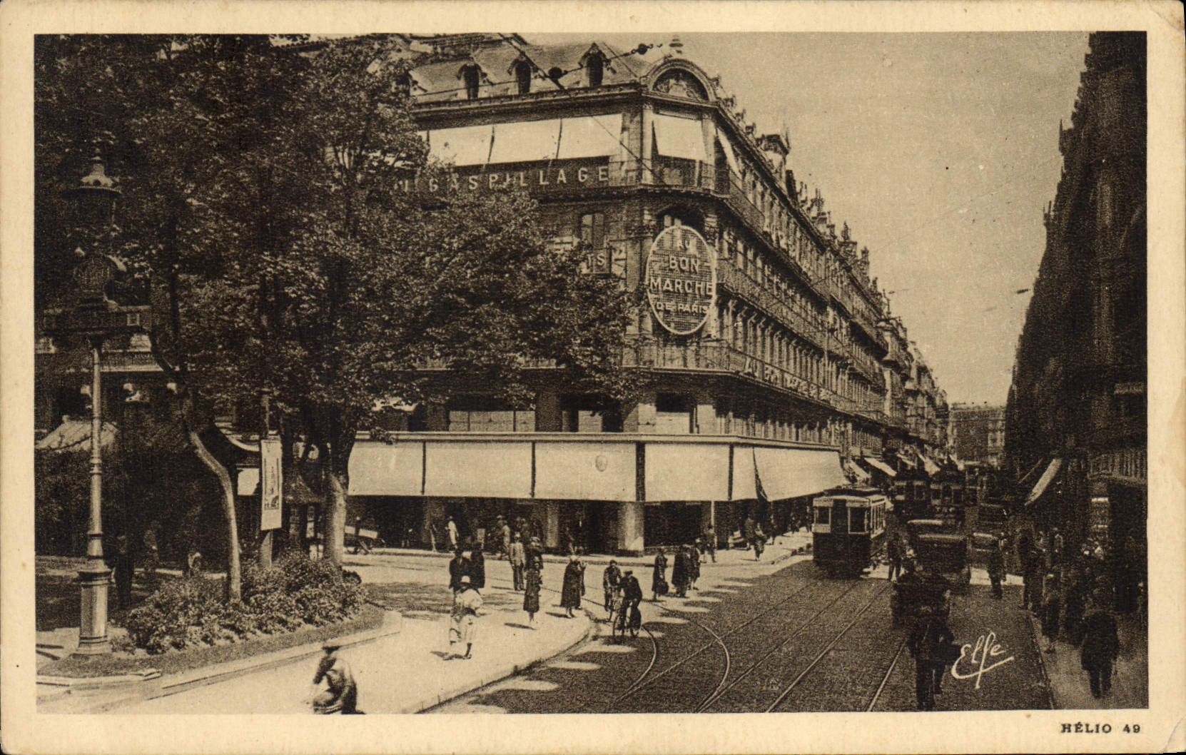 CPA Toulouse La Rue D'Alsace Lorraine