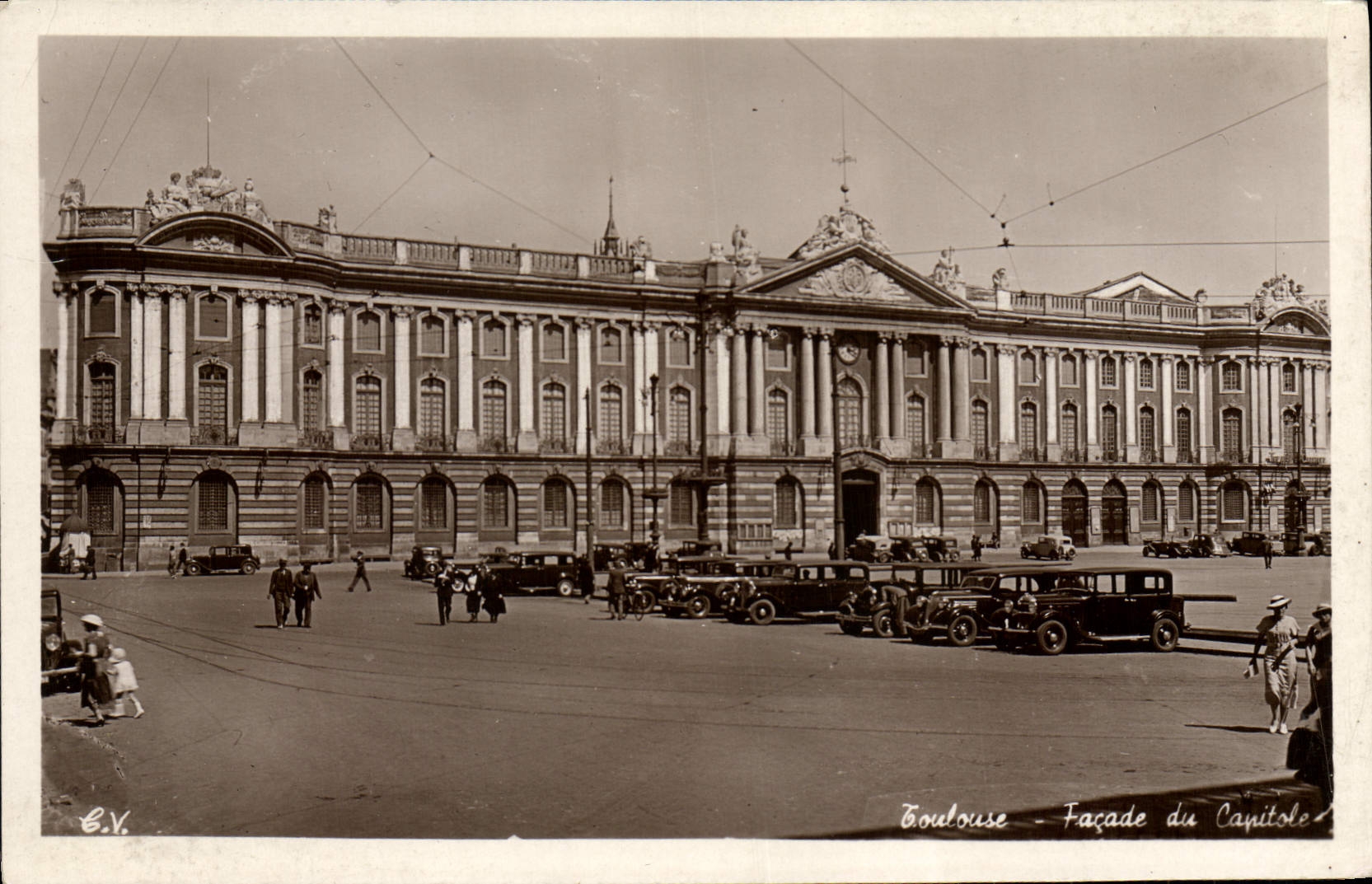 CPA Toulouse Facade Du Capthe