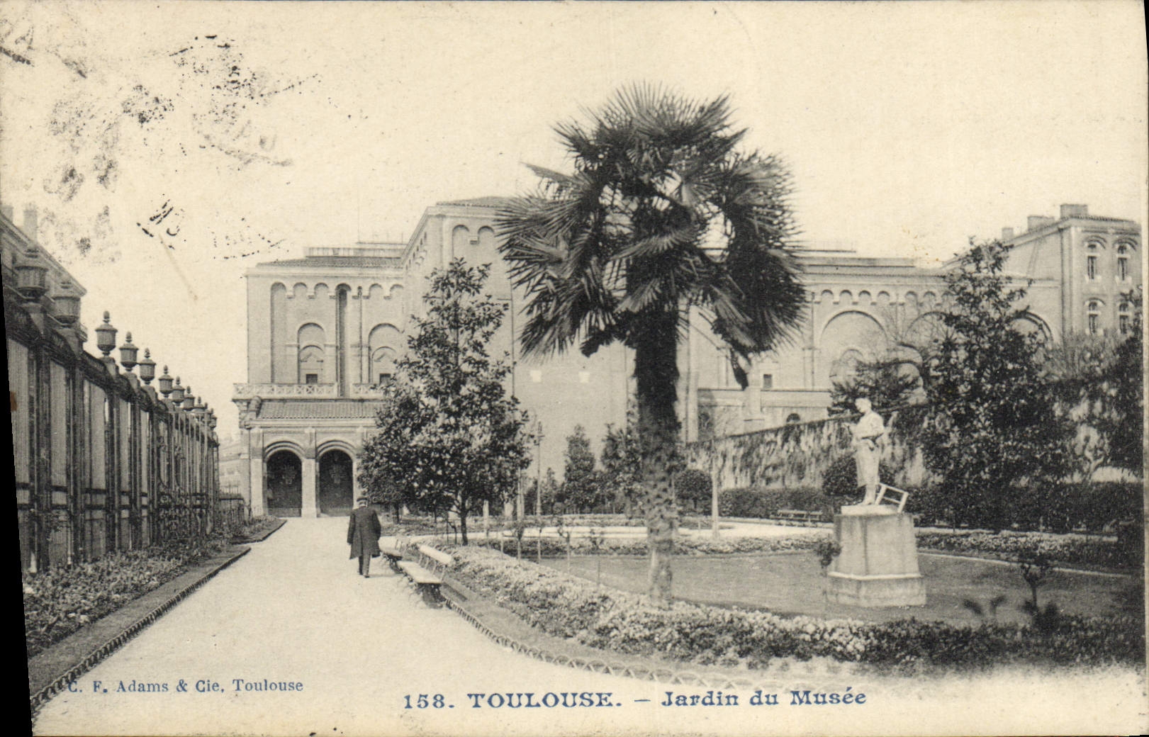 CPA Toulouse Jardin Du Musee