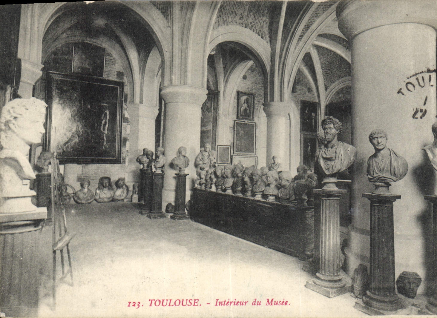 CPA Toulouse Interieur Du Musee