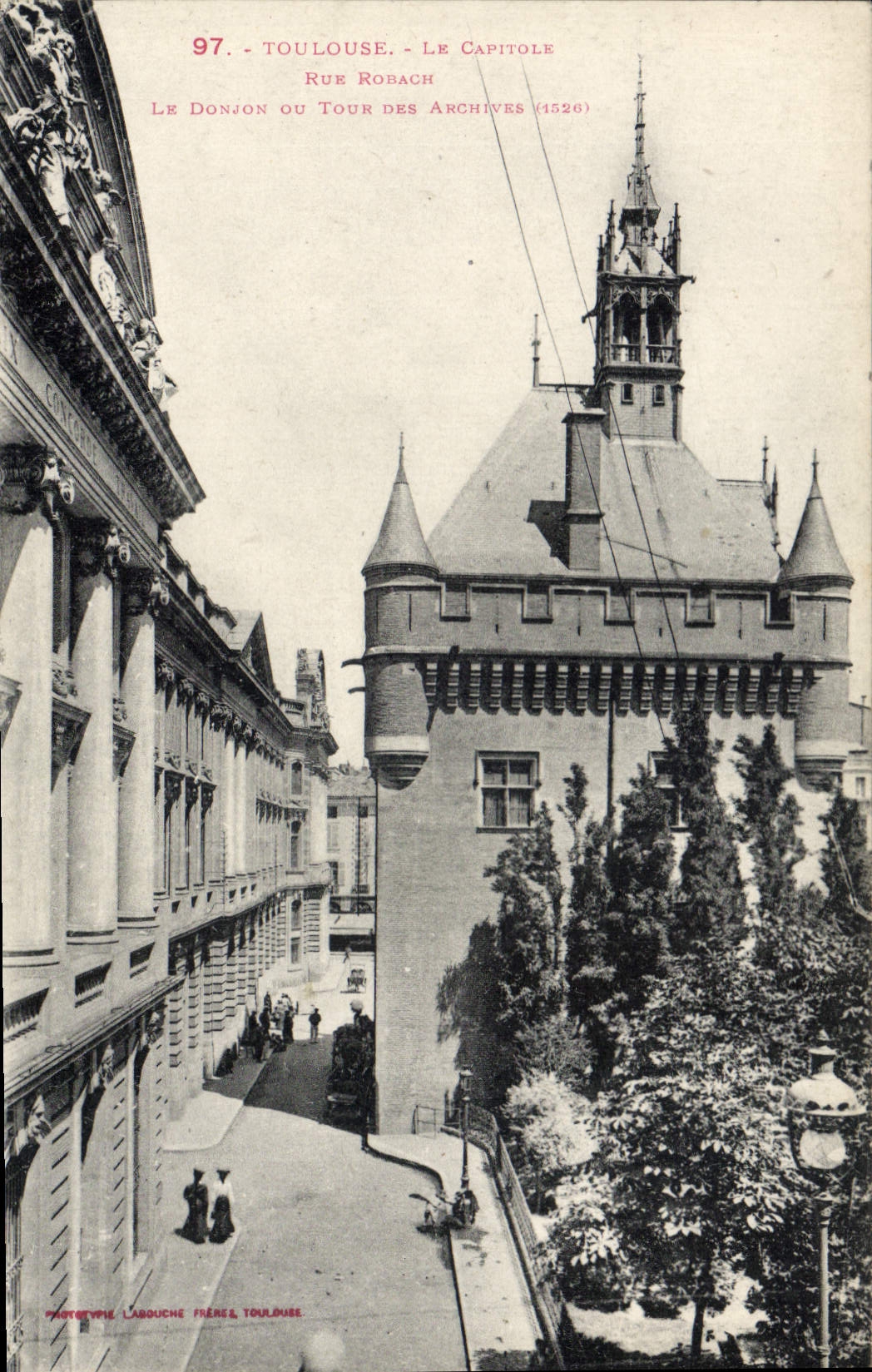 CPA Toulouse Le Capitole Rue Rorach