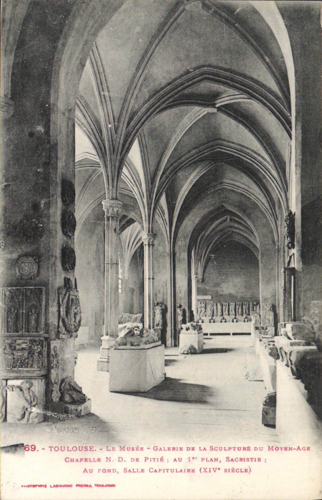 CPA Toulouse Le Musee Galerie De La Scolpture