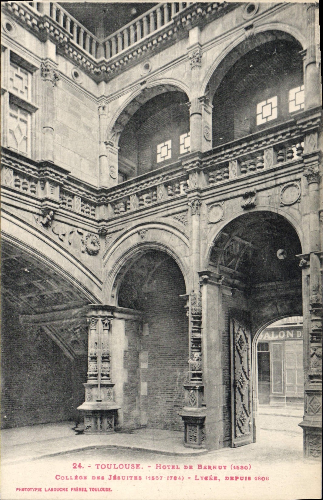 CPA Toulouse Hotel De Barnut